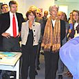 Avec Christine Lagarde et Laurent Wauquiez