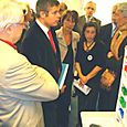 Avec Christine Lagarde et Laurent Wauquiez