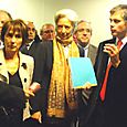 Avec Christine Lagarde et Laurent Wauquiez