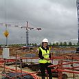 Visite chantier CH Jossigny
