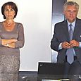 Avec Thierry Leleu, Vice-président d'Eurodisney
