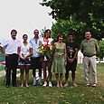 Remise des prix tournoi de tennis de Coupvray