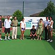 Remise des prix tournoi de tennis de Coupvray