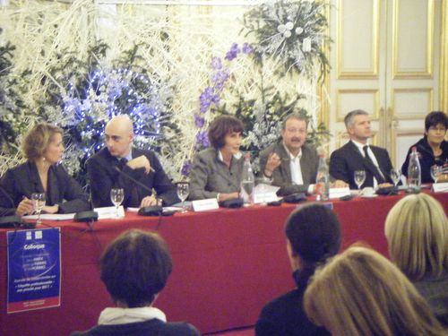 Quinze ans de l'Observatoire de la Parité, le 13 décembre 2010.