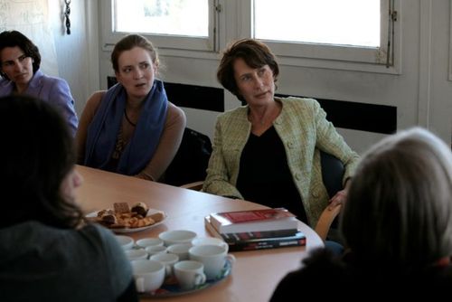 Déplacement avec Nathalie Kosciusko-Morizet