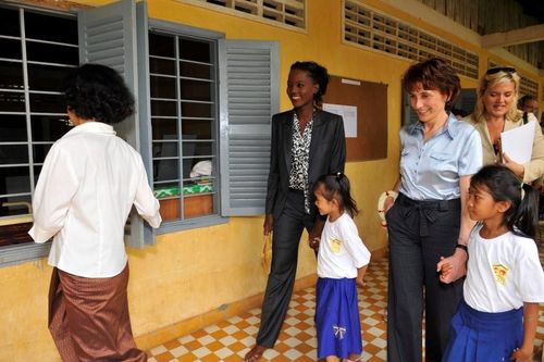 Avec Rama Yade