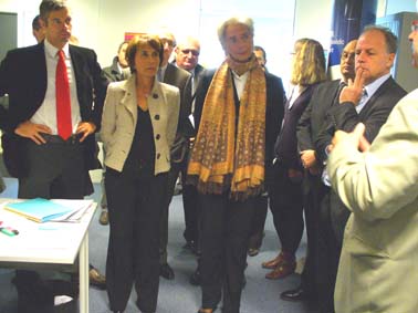 Avec Christine Lagarde et Laurent Wauquiez