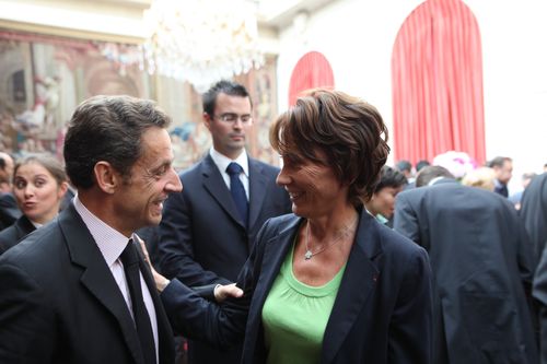 Avec le Président de la République