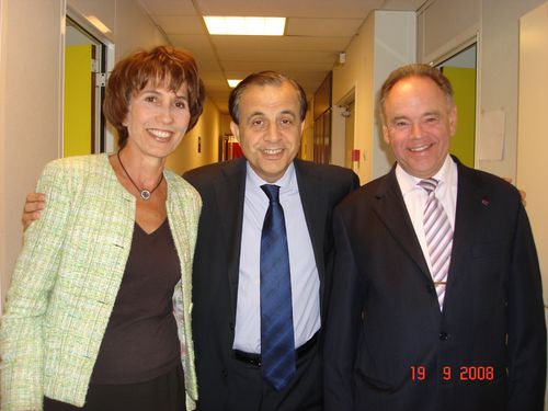 Avec Roger Karoutchi