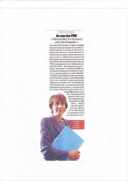 Article Le Figaro Magazine, accès aux crédits des PME