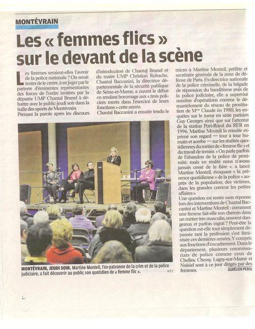 Le Parisien, conférence débat à Montévrain