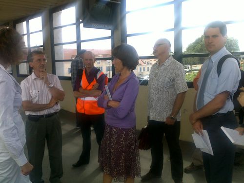 Visite Pôle Gare Thorigny