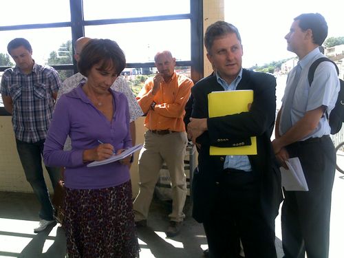 Visite Pôle Gare de Thorigny