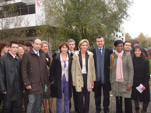 Venue de Valérie Pécresse à Lognes
