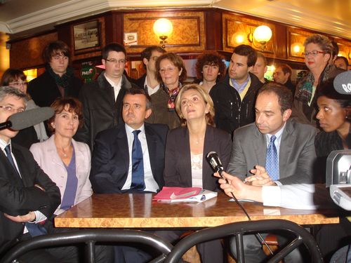 Venue de Valérie Pécresse à Lognes