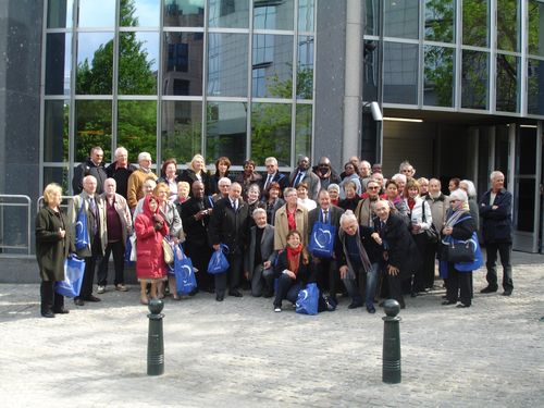 Visite du Parlement Européen à Bruxelles