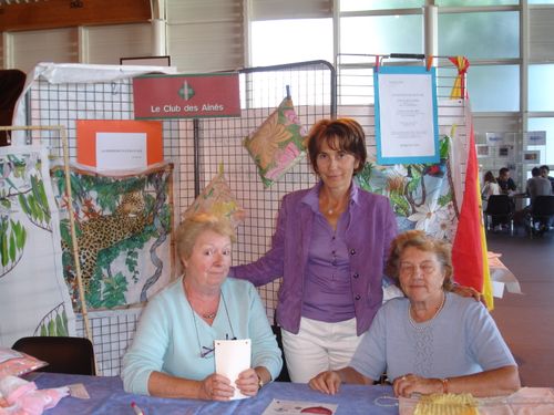 Visite forum des associations Bussy