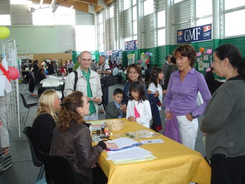 Visite forum des associations Bussy