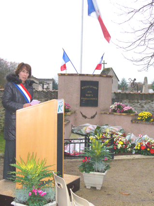 Cérémonie commémorative du 11 novembre à Roissy-en-Brie